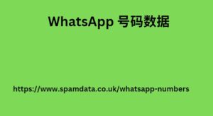 WhatsApp 手机号码数据	