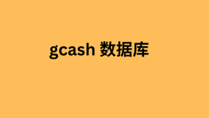 gcash 数据库